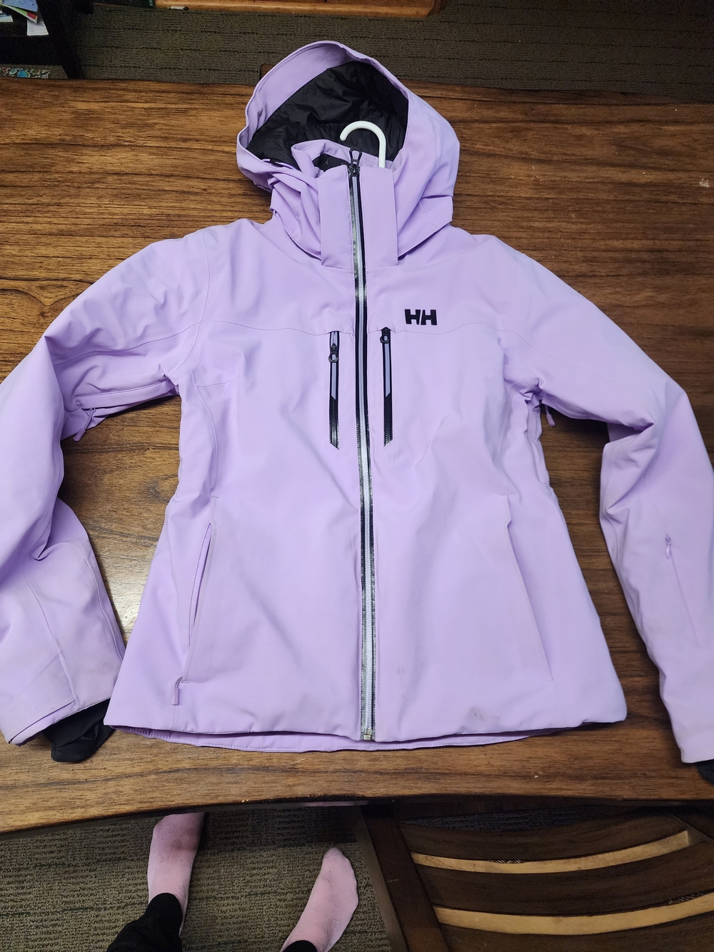 Helly Hansen Women's Lavender Waterproof Hooded Jacket
